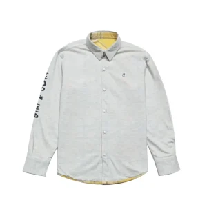 Gini And Jony Boys Yellow Checks Cotton Shirt Full Sleeves