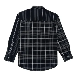 Gini And Jony Boys Black Checks Cotton Shirt Full Sleeves