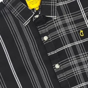 Gini And Jony Boys Black Checks Cotton Shirt Full Sleeves