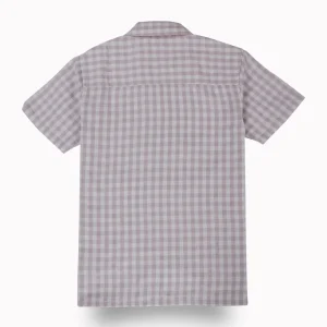 Gini And Jony Boys Pink Checks Cotton Shirt Half Sleeves