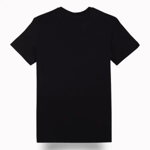 Gini And Jony Boys Black Typographic Print Cotton T-Shirt Half Sleeves