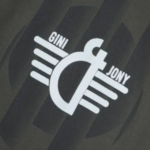 Gini And Jony Boys Olive Graphic Print Cotton T-Shirt Half Sleeves