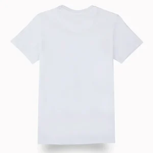 Gini And Jony Boys White Graphic Print Cotton T-Shirt Half Sleeves