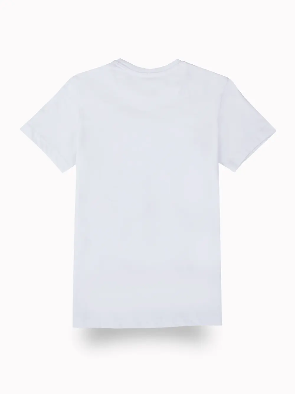 Gini And Jony Boys White Graphic Print Cotton T-Shirt Half Sleeves
