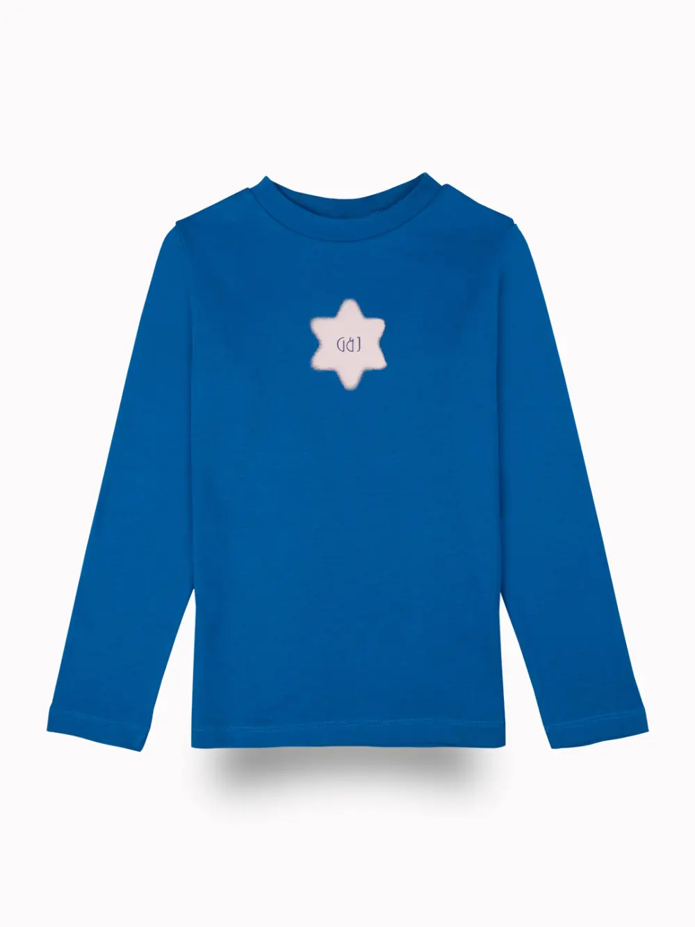 Gini And Jony Girls Blue Graphic Print Cotton Skivvy Full Sleeves 9-10 Years
