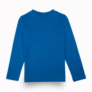 Gini And Jony Girls Blue Graphic Print Cotton Skivvy Full Sleeves 9-10 Years