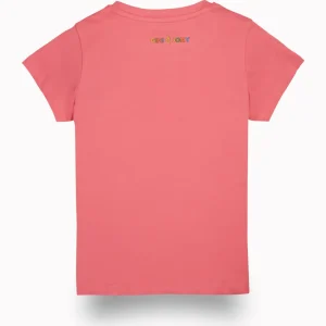 Gini And Jony Girls Cotton Round Neck Half Sleeves Knits Top