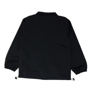 Gini And Jony Girls Black Graphic Print Taffeta Woven Jacket Full Sleeves 9-10 Years