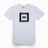 Gini And Jony Boys White Graphic Print Cotton T-Shirt Half Sleeves