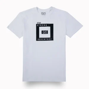 Gini And Jony Boys White Graphic Print Cotton T-Shirt Half Sleeves