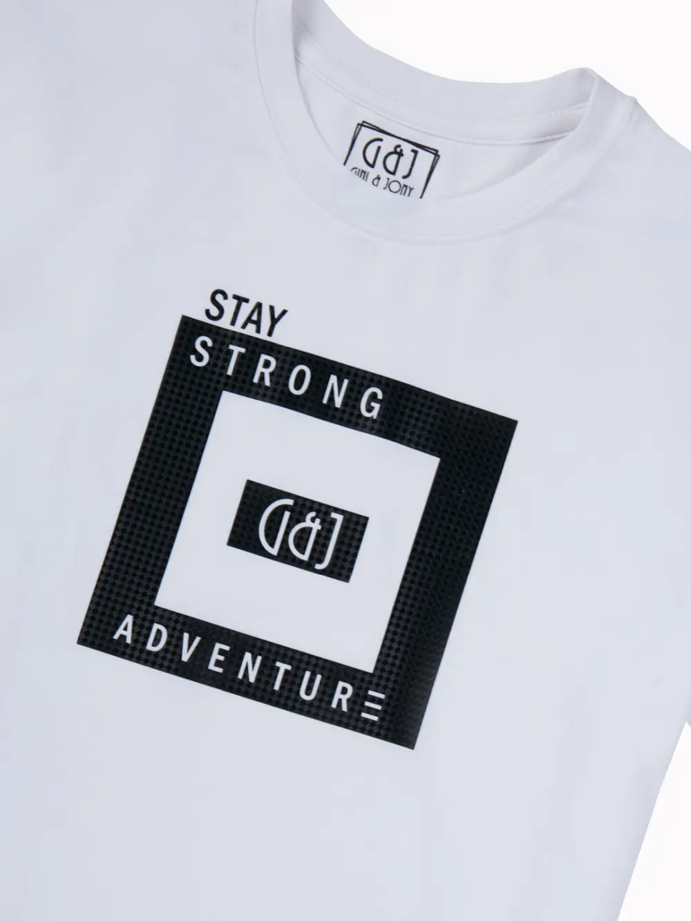 Gini And Jony Boys White Graphic Print Cotton T-Shirt Half Sleeves