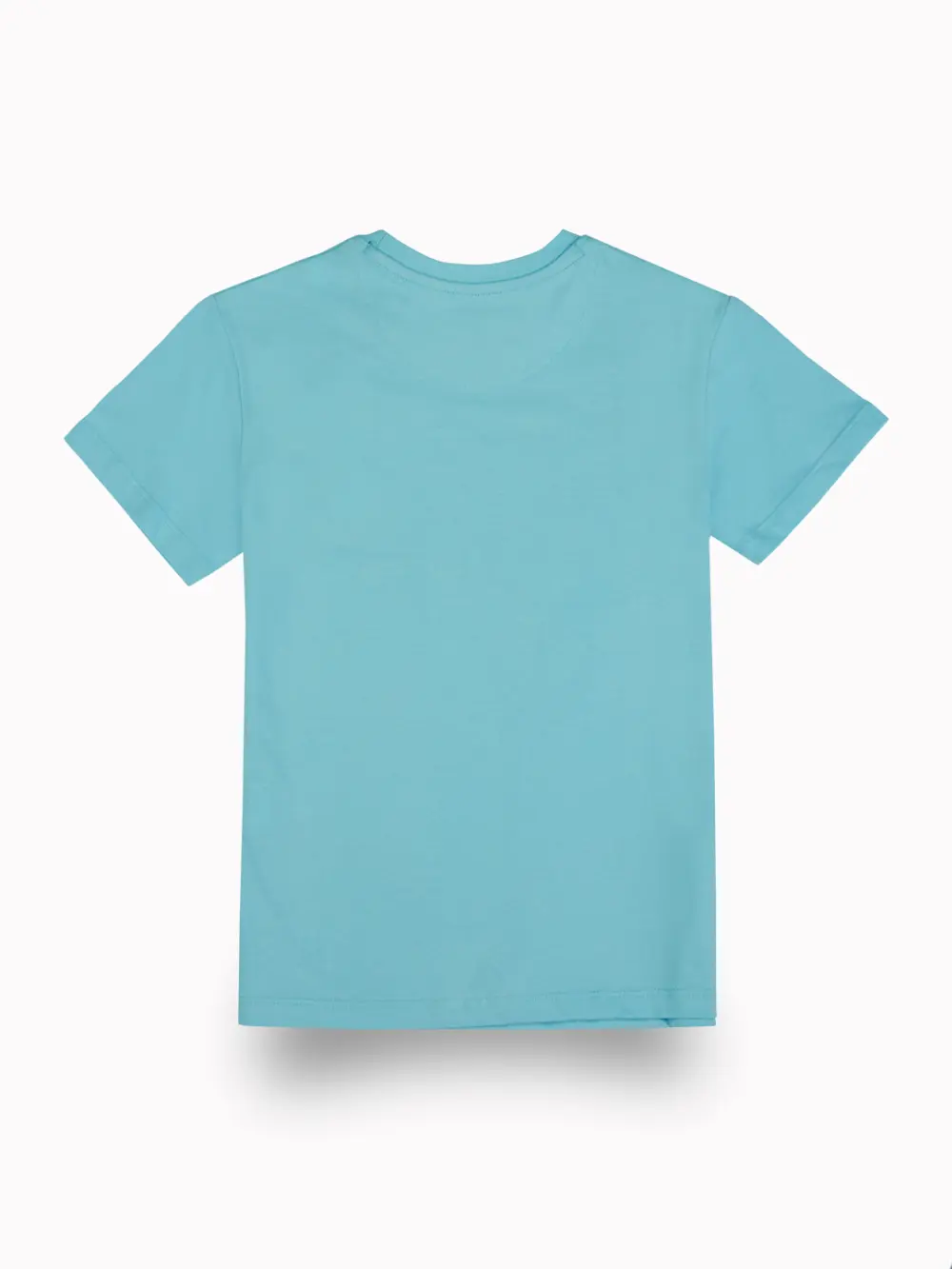 Gini And Jony Boys Blue Graphic Print Cotton T-Shirt Half Sleeves