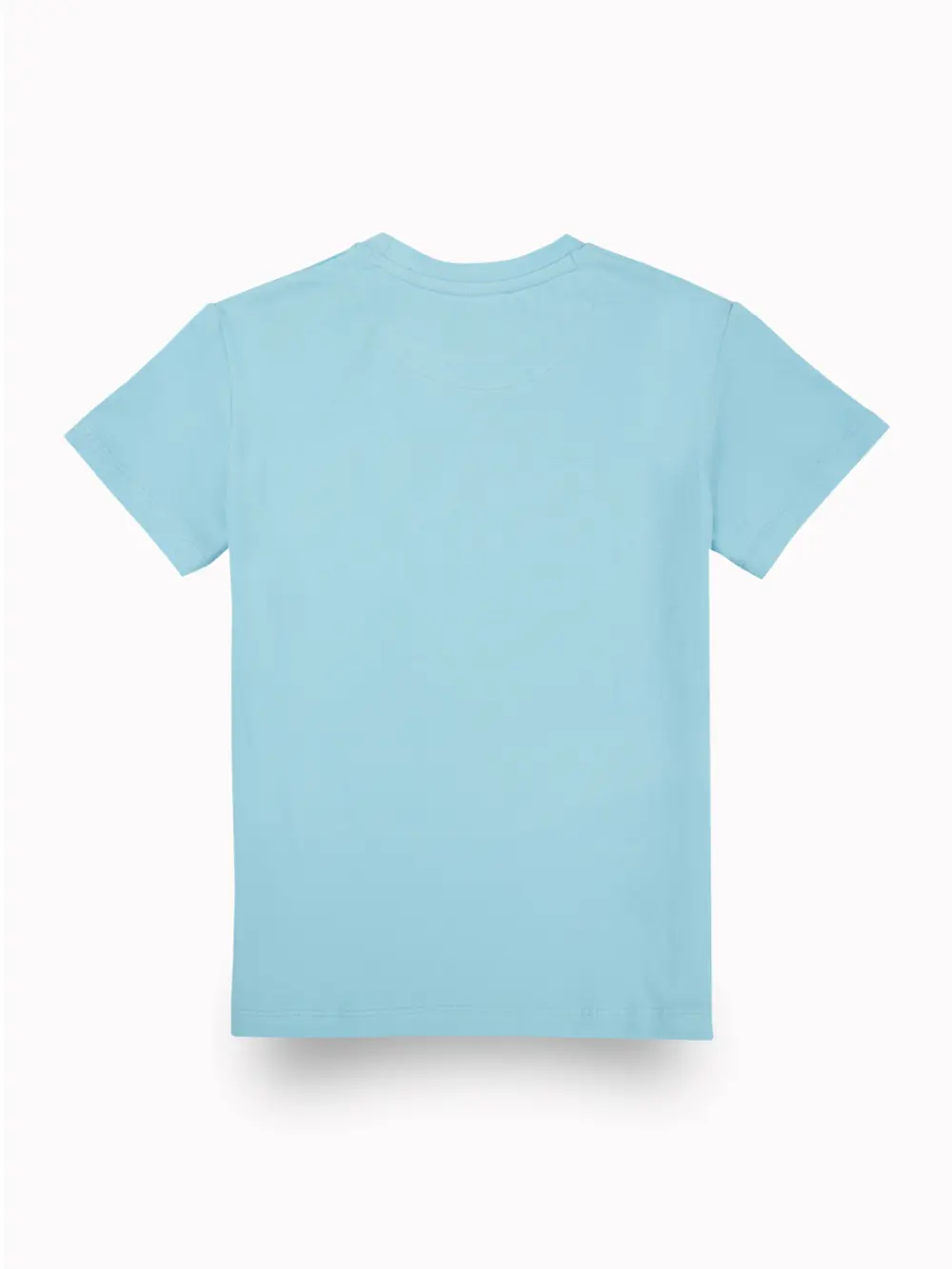 Gini And Jony Boys Light Blue Graphic Print Cotton T-Shirt Half Sleeves