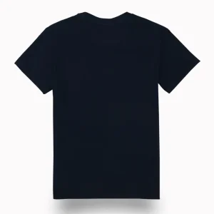 Gini And Jony Boys Navy Blue Graphic Print Cotton T-Shirt Half Sleeves