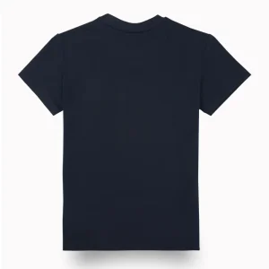 Gini And Jony Boys Navy Blue Graphic Print Cotton T-Shirt Half Sleeves