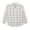 Gini And Jony Boys Off White Checks Cotton Shirt Full Sleeves