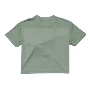 Gini And Jony Girls Olive Applique Cotton Knits Top Half Sleeves 11-12 Years