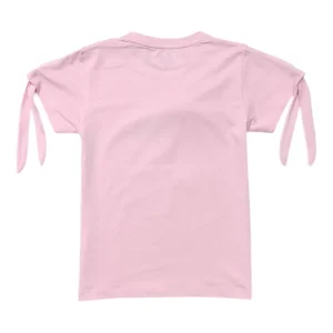 Gini And Jony Girls Light Pink Graphic Print Cotton Knits Top Half Sleeves 3-4 Years