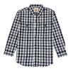 Gini And Jony Boys Blue Checks Cotton Shirt Full Sleeves