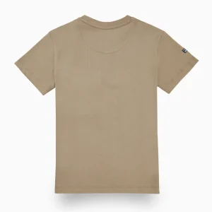 Gini And Jony Boys Brown Typographic Print Cotton T-Shirt Half Sleeves