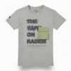 Gini And Jony Boys Grey Typographic Print Cotton T-Shirt Half Sleeves