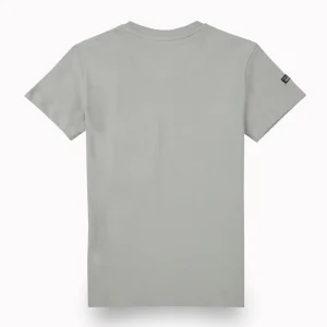 Gini And Jony Boys Grey Typographic Print Cotton T-Shirt Half Sleeves