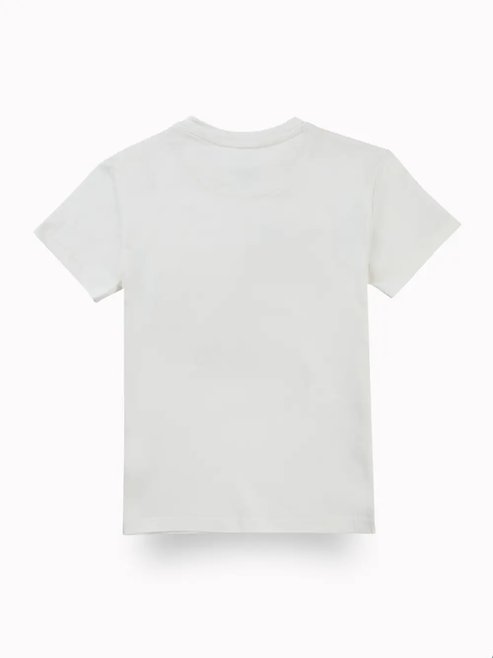 Gini And Jony Boys Off White Graphic Print Cotton T-Shirt Half Sleeves