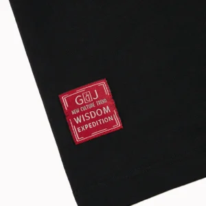 Gini And Jony Boys Black Graphic Print Cotton T-Shirt Half Sleeves