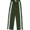 Gini And Jony Boys Green Stripes Cotton Track Pant Elasticated