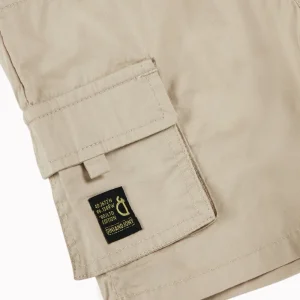 Gini And Jony Boys Beige Solid Cotton Shorts Elasticated