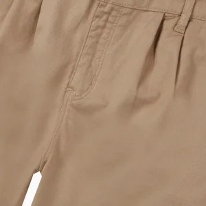 Gini And Jony Girls Khaki Applique Cotton Culottes Elasticated
