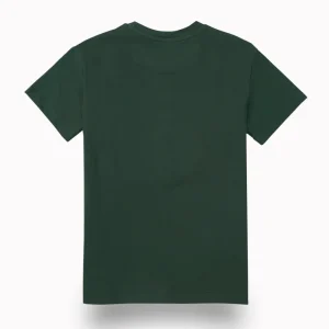 Gini And Jony Boys Dark Green Graphic Print Cotton T-Shirt Half Sleeves