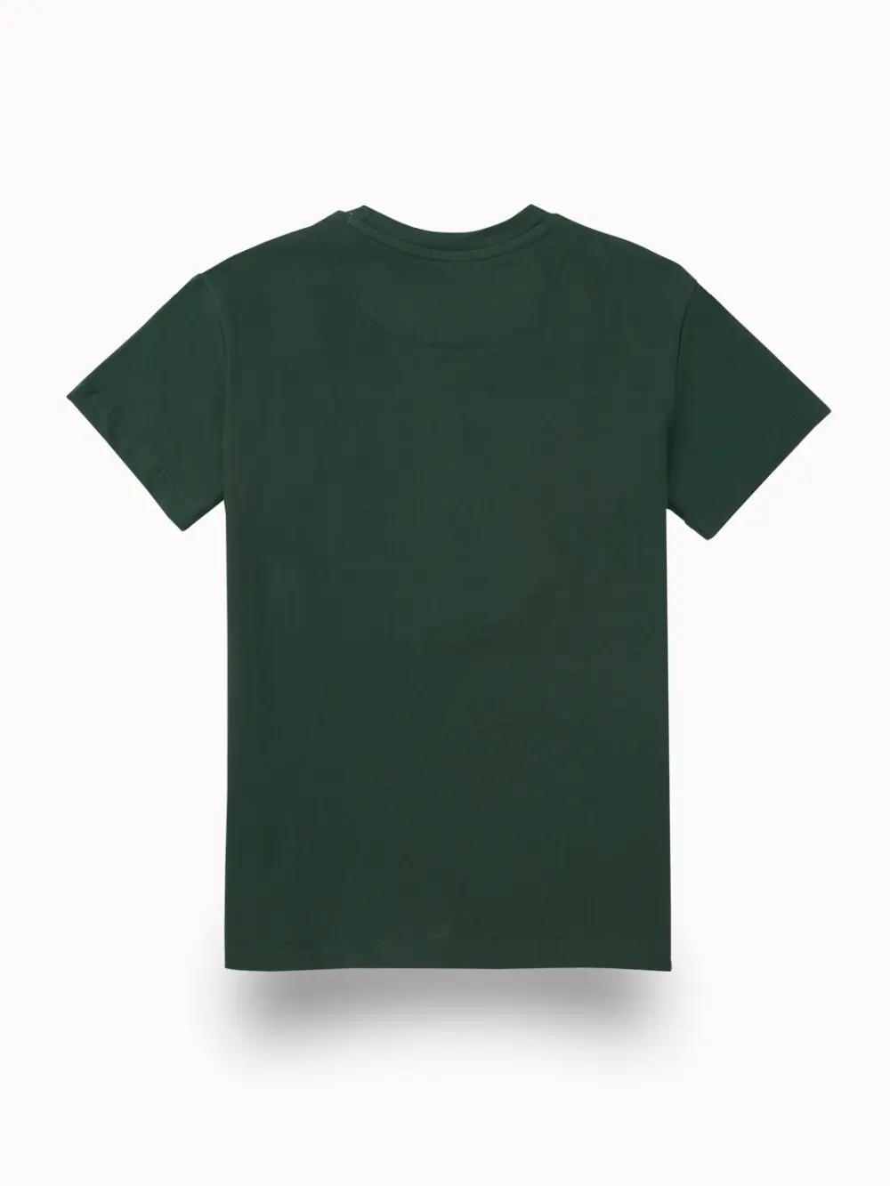 Gini And Jony Boys Dark Green Graphic Print Cotton T-Shirt Half Sleeves