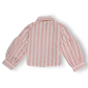 Gini And Jony Girls Pink Typographic Print Cotton Woven Top Cap Sleeves 9-10 Years