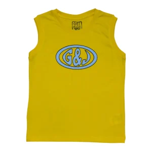 Gini And Jony Boys Yellow Checks Cotton Shirt Half Sleeves