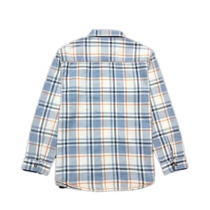 Gini And Jony Boys Blue Checks Cotton Shirt Full Sleeves