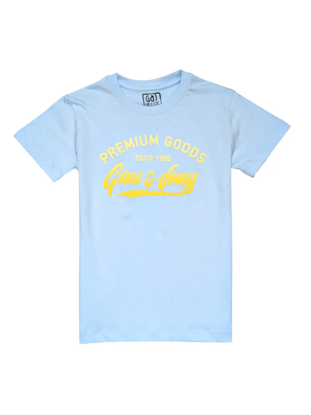 Gini And Jony Boys Yellow Checks Cotton Shirt Full Sleeves
