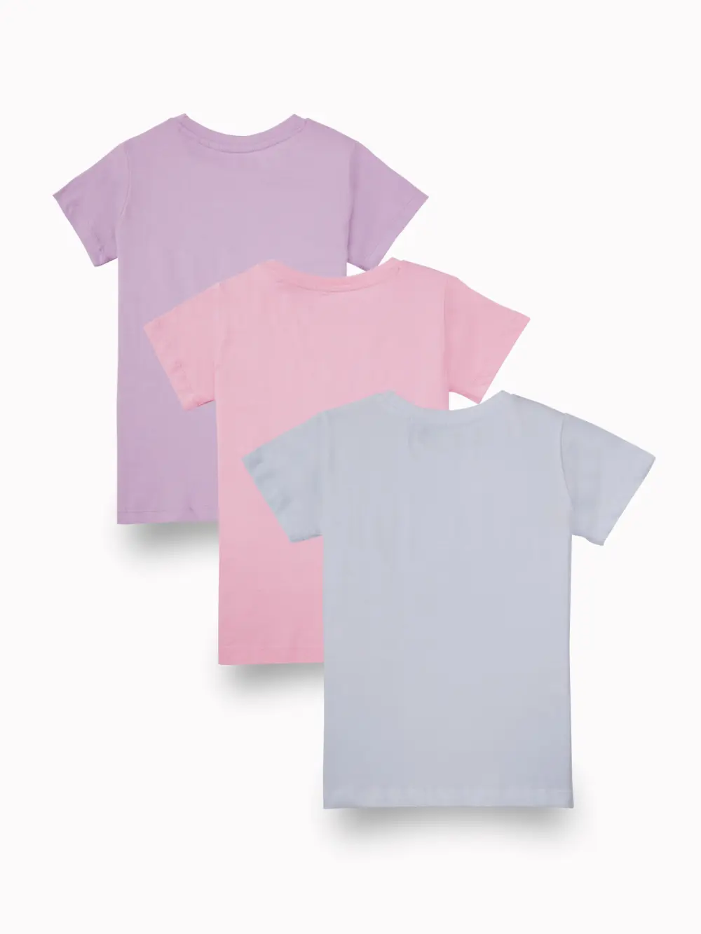 Gini And Jony Girls Multi Color Graphic Print Cotton Knits Top Pack Of 3 Half Sleeves 9-10 Years