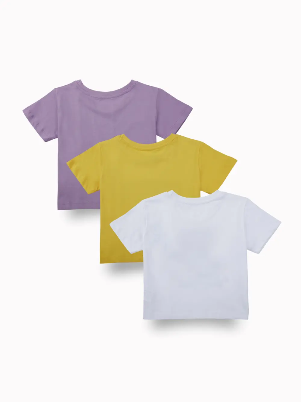 Gini And Jony Girls Multi Color Graphic Print Cotton Knits Top Pack Of 3 Half Sleeves 9-10 Years