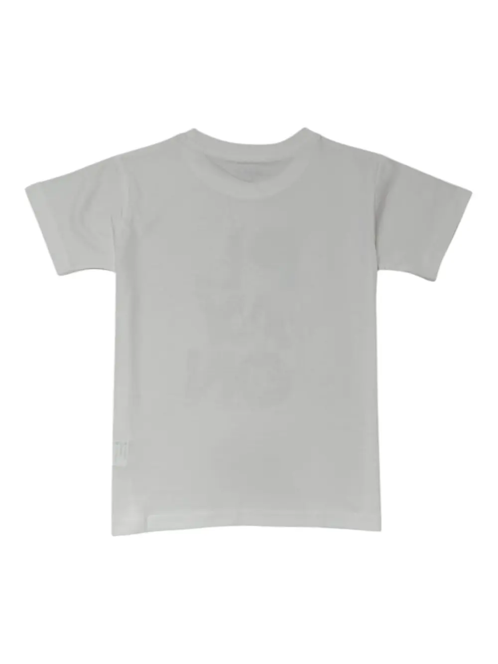Gini And Jony Boys White Graphic Print Cotton T-Shirt Half Sleeves
