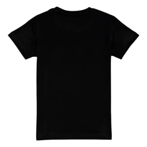Gini And Jony Boys Black Graphic Print Cotton T-Shirt Half Sleeves