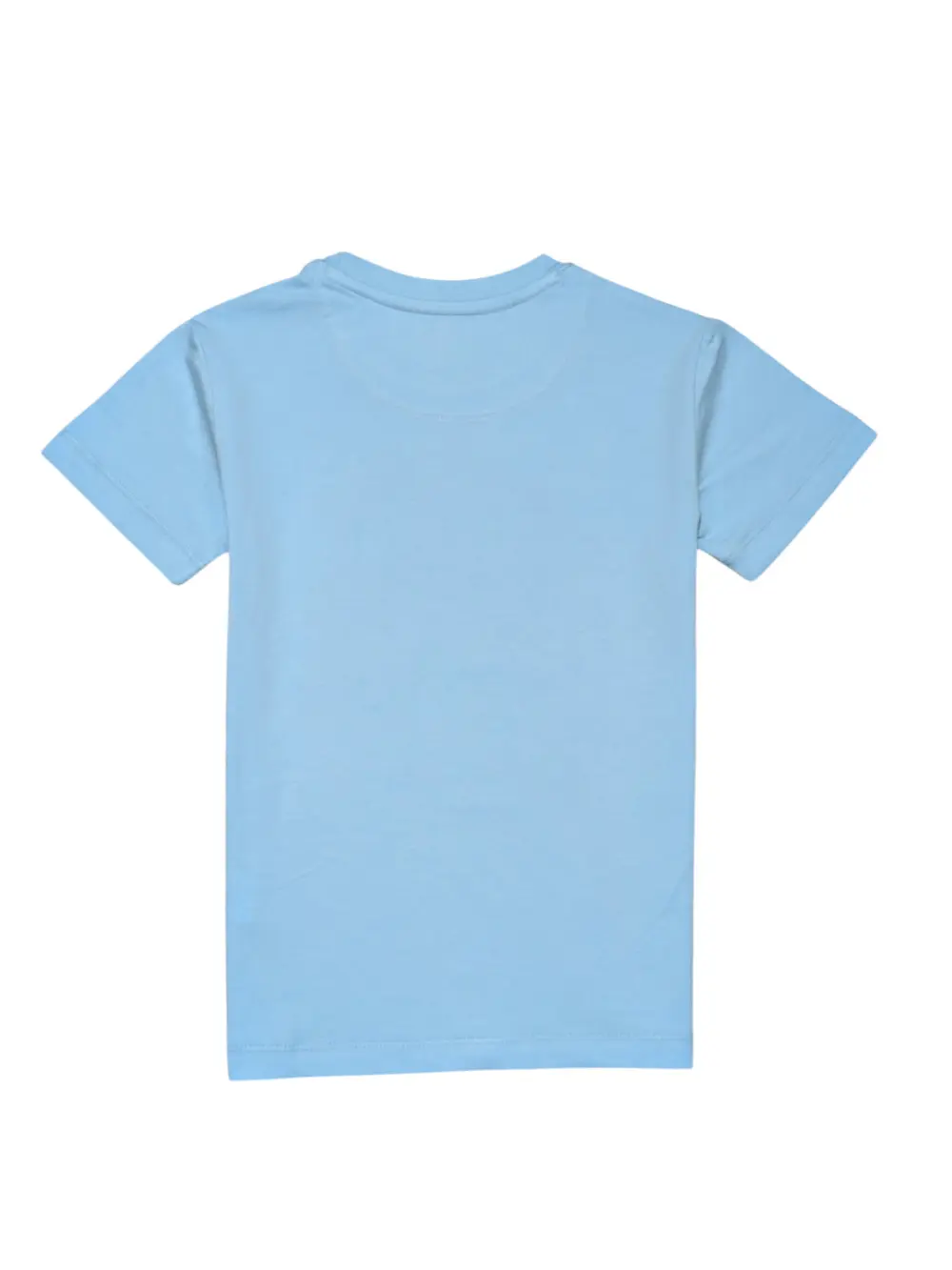 Gini And Jony Boys Blue Graphic Print Cotton T-Shirt Half Sleeves