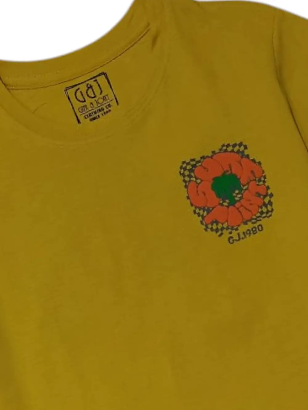 Gini And Jony Boys Yellow Graphic Print Cotton T-Shirt Half Sleeves