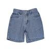 Gini And Jony Boys Blue Washed Denim Bermuda Fixed Waist