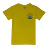 Gini And Jony Boys Yellow Graphic Print Cotton T-Shirt Half Sleeves