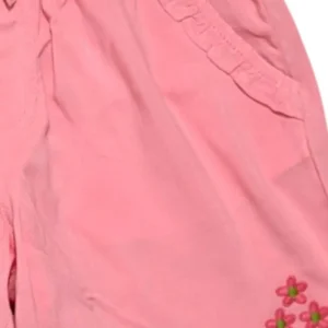 Gini And Jony Girls Pink Embroidery Cotton Cordinate Half Sleeves 9-10 Years