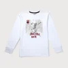 Gini & Jony Boys Typography Cotton Blend Regular T Shirt