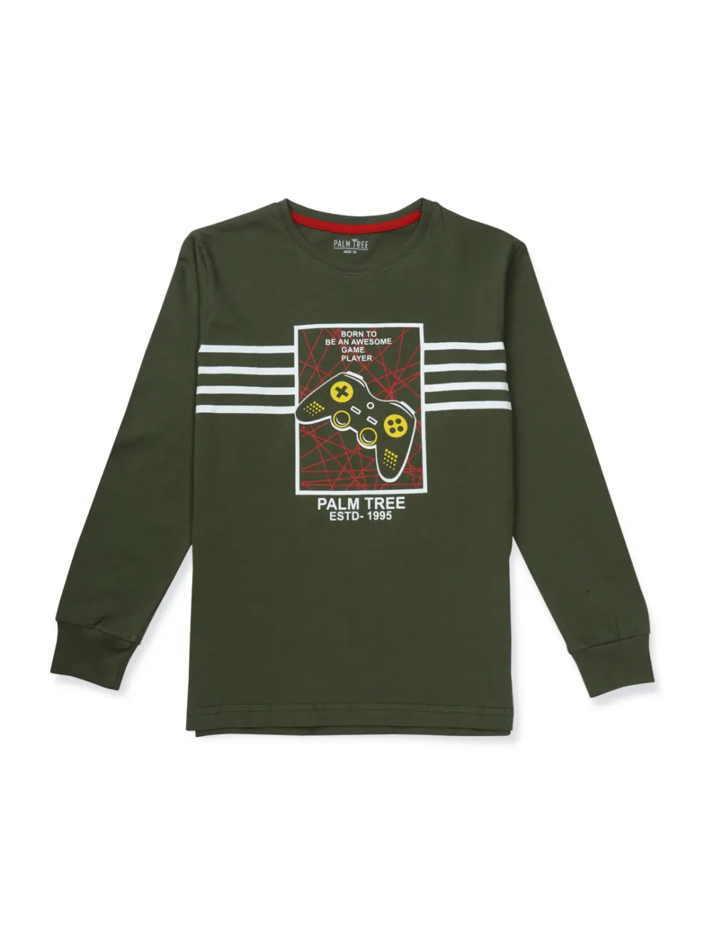 Gini & Jony Boys Printed Cotton Blend Regular T Shirt