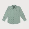 Gini And Jony Boys Solid Cotton Shirt
