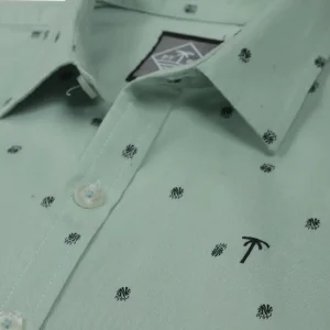 Gini And Jony Boys Solid Cotton Shirt